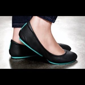 Black Tieks Flats size 9